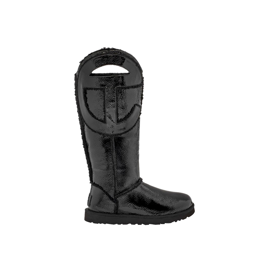 어그 x 텔파 로고 톨 크링클 블랙(UGG x Telfar Logo Tall Crinkle Black)