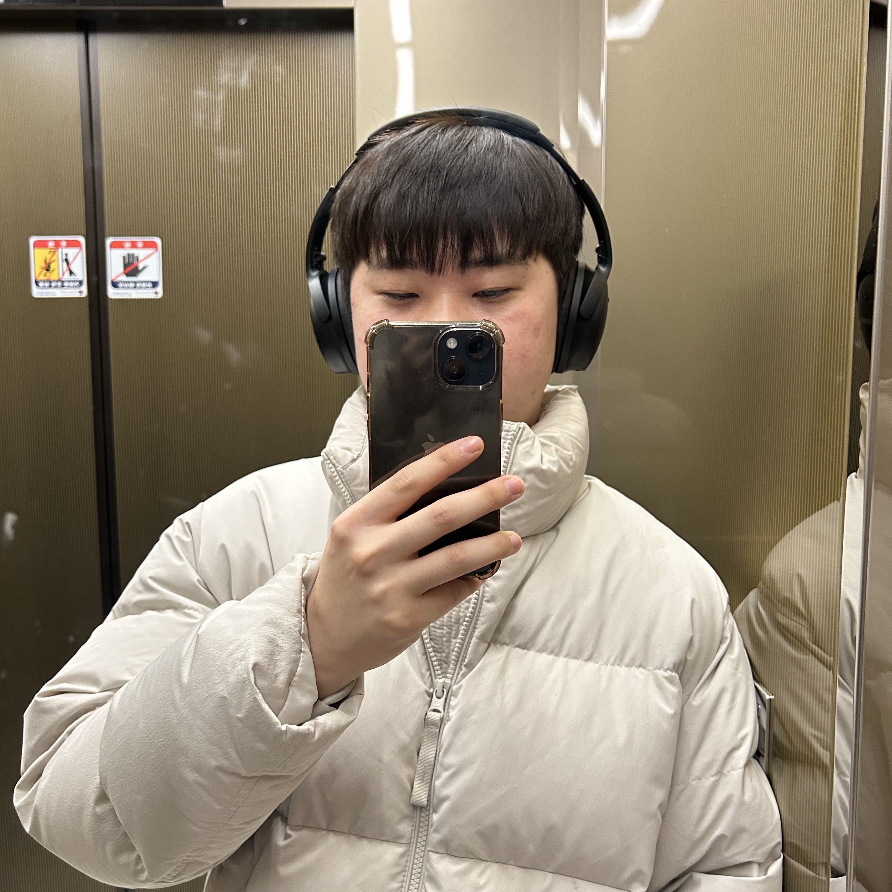 BOSE QC45 Triple Black (Korean Ver.) 착용 스타일