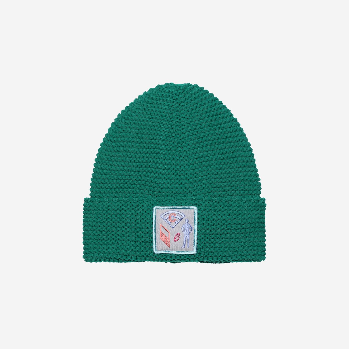 Cav Empt Poly Knit Cap Green - 23FW 상세 이미지 1