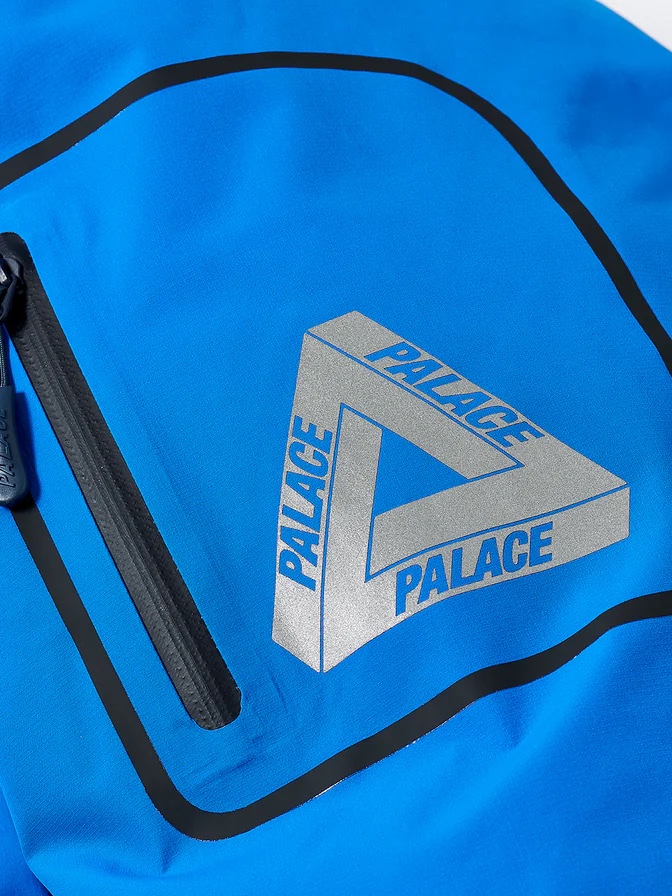 Palace Gore-Tex Cargo Down Parka Palace Blue - 23FW 착용 스타일 - 6