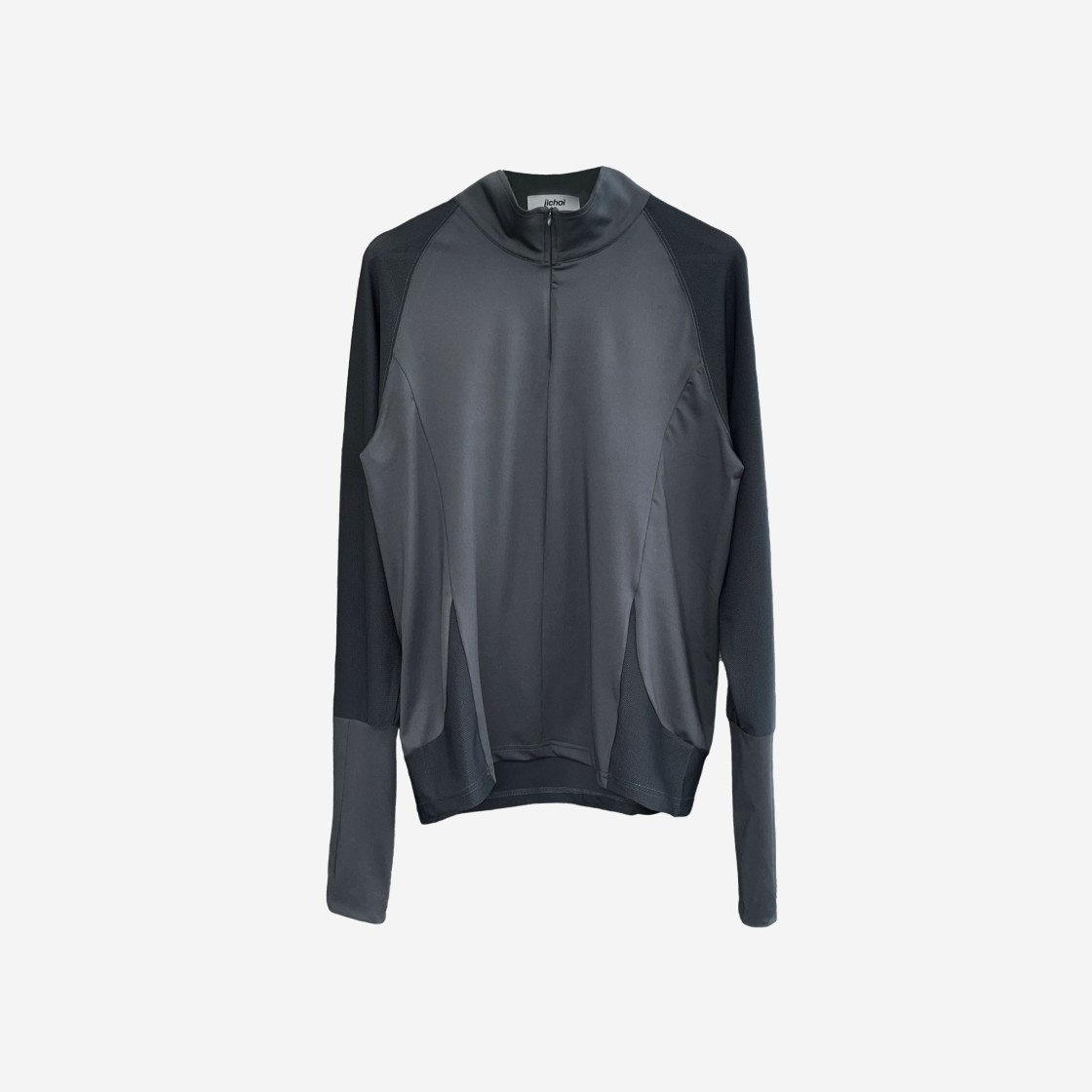 Jichoi Mesh Long Sleeve Shark Grey 상세 이미지 1