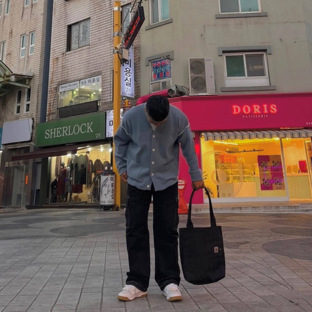 Carhartt Horizontal Zip Tote Carhartt Brown, Nike Air Dunk Jumbo Photon Dust 착용 스타일