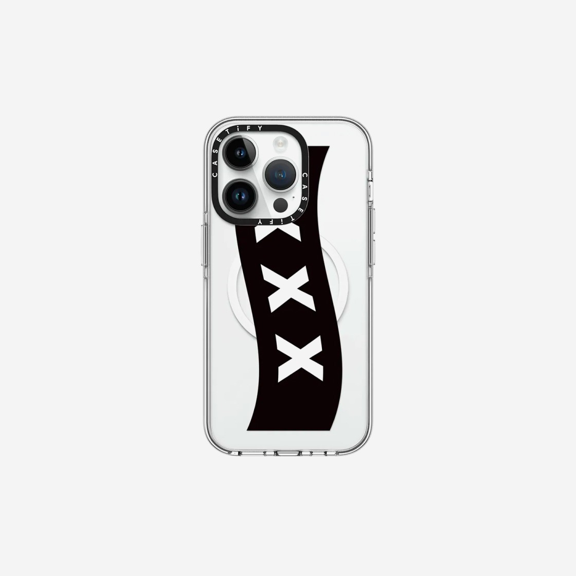 Casetify x Fragment x God Selection XXX Box Logo Black iphone Magsafe Case Clear 상세 이미지 2