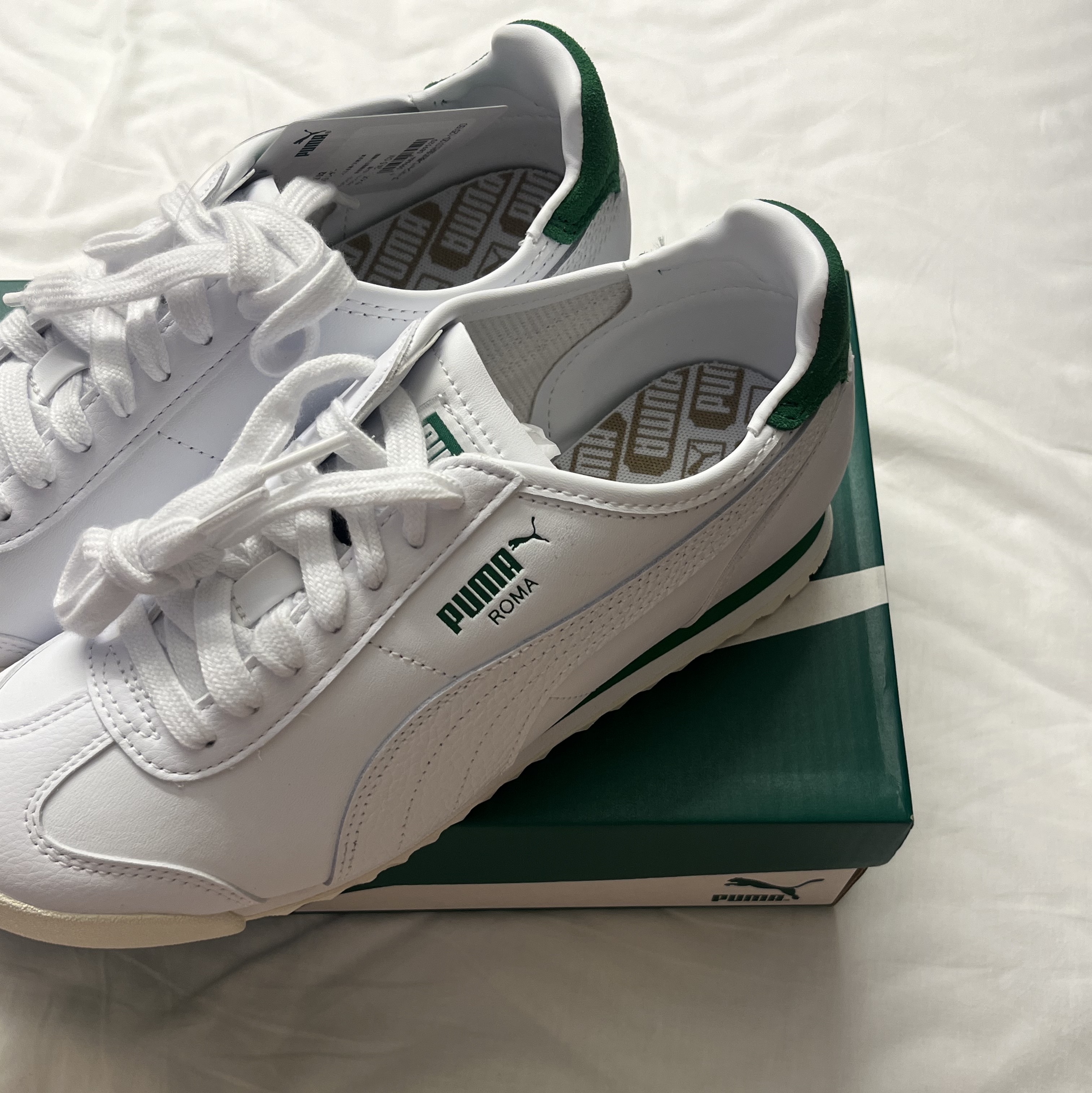 Puma Roma OG LTH No Color 착용 스타일 - 2