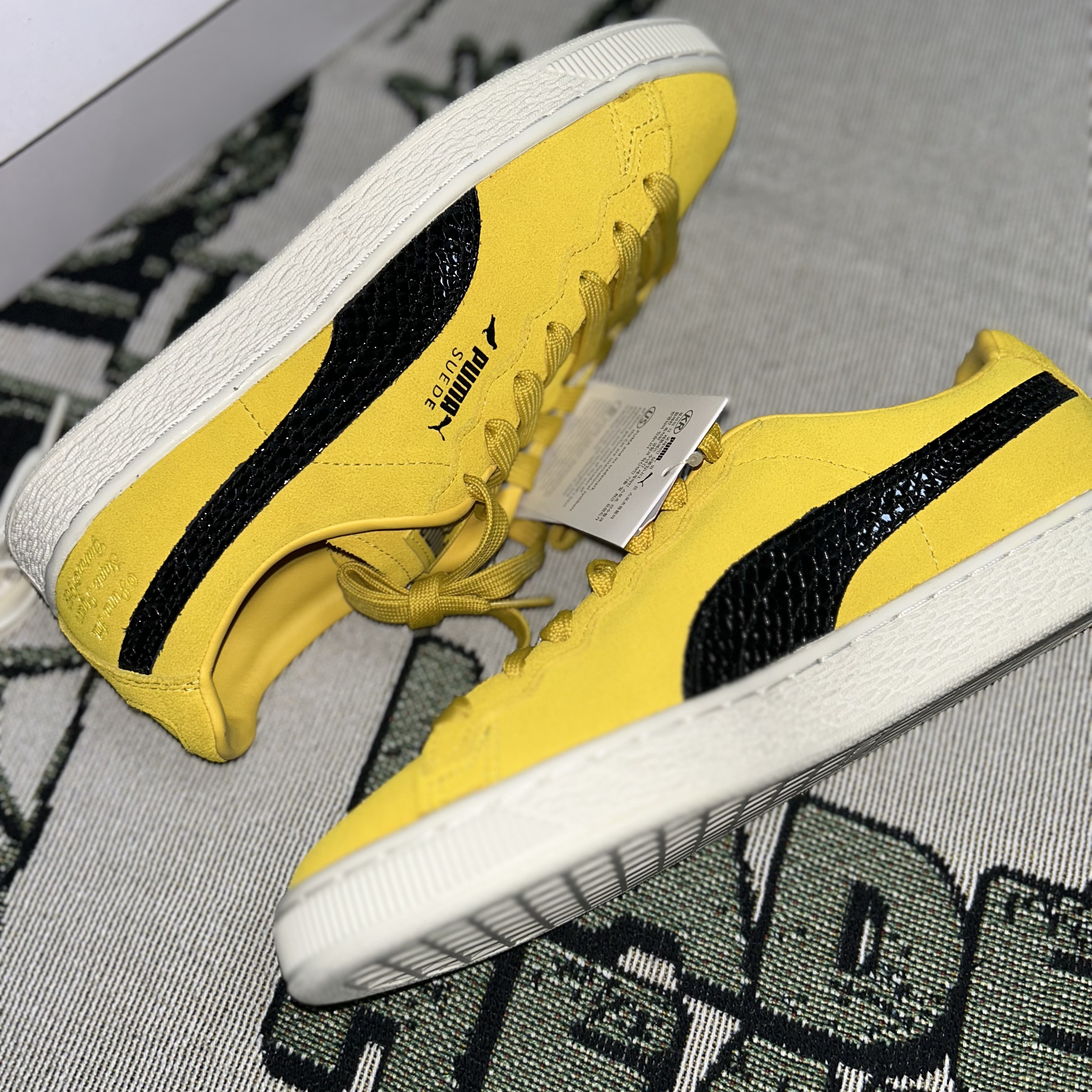 Puma Suede Staple Gidra 착용 스타일 - 5