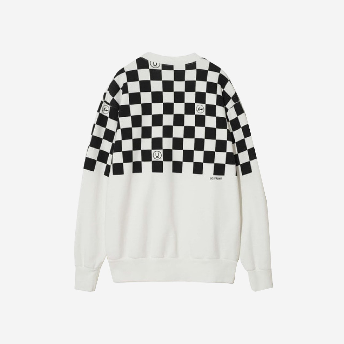 Undercover x Fragment UC2C9812-2 Cotton Pullover Black Check 상세 이미지 2