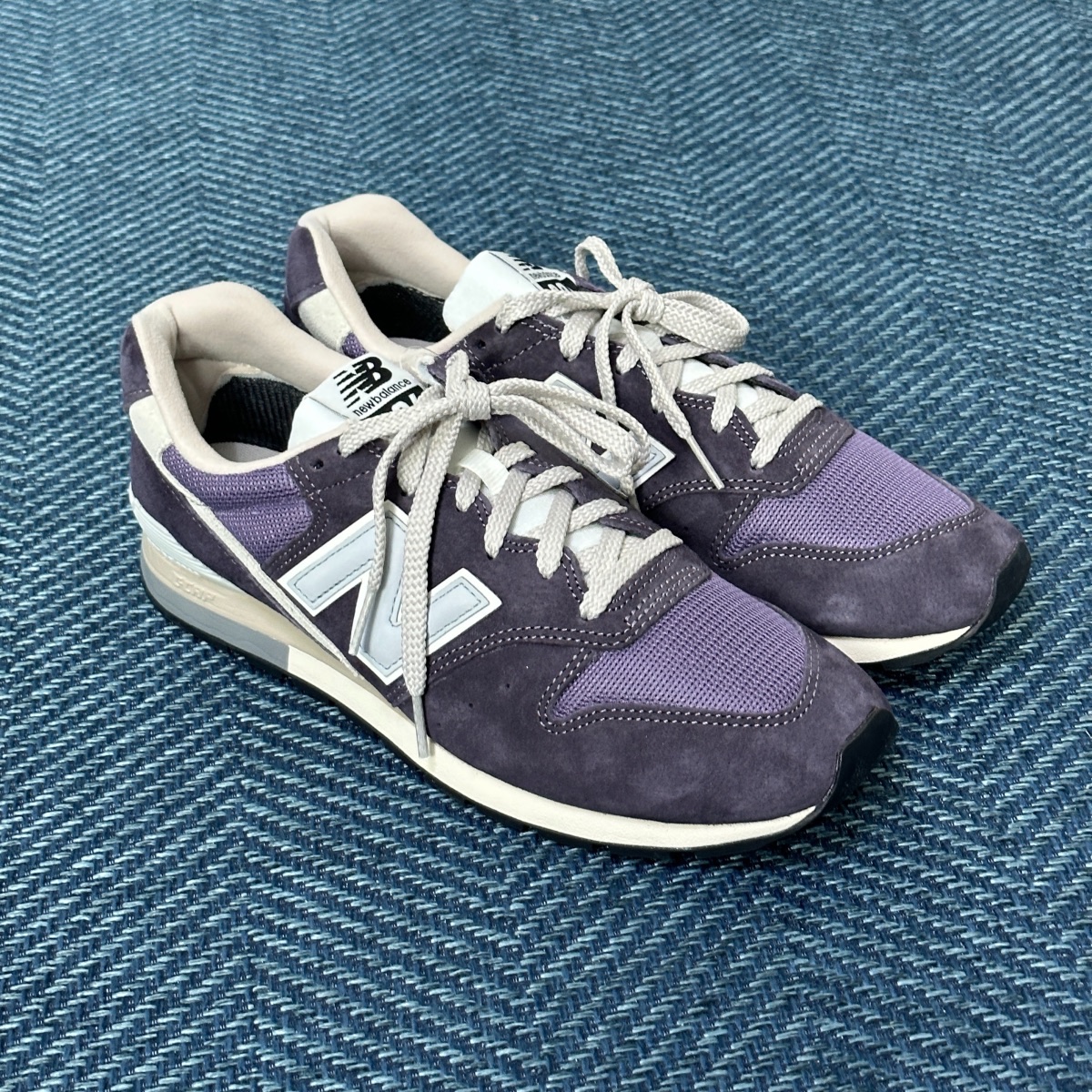 New Balance 996 Purple 착용 스타일 - 4