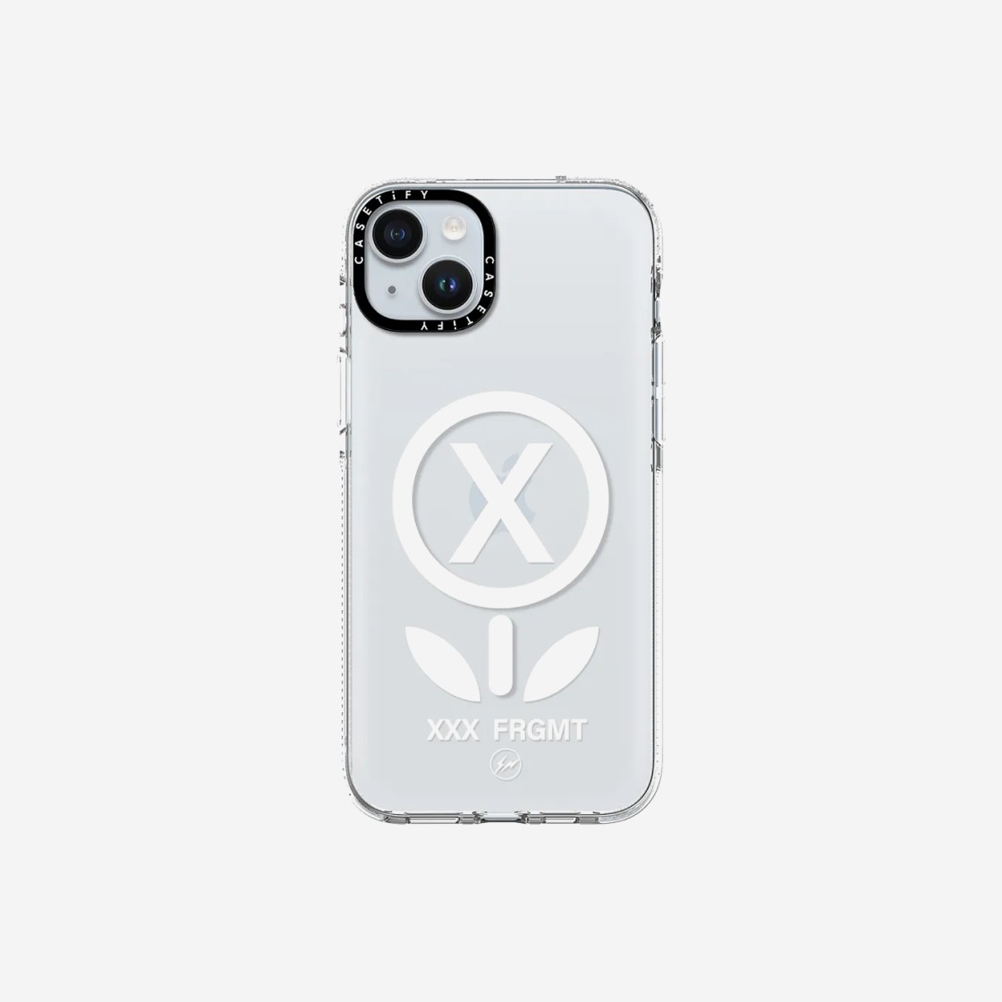 Casetify x Fragment x God Selection XXX iPhone Flower White Magsafe Case Clear 상세 이미지 1