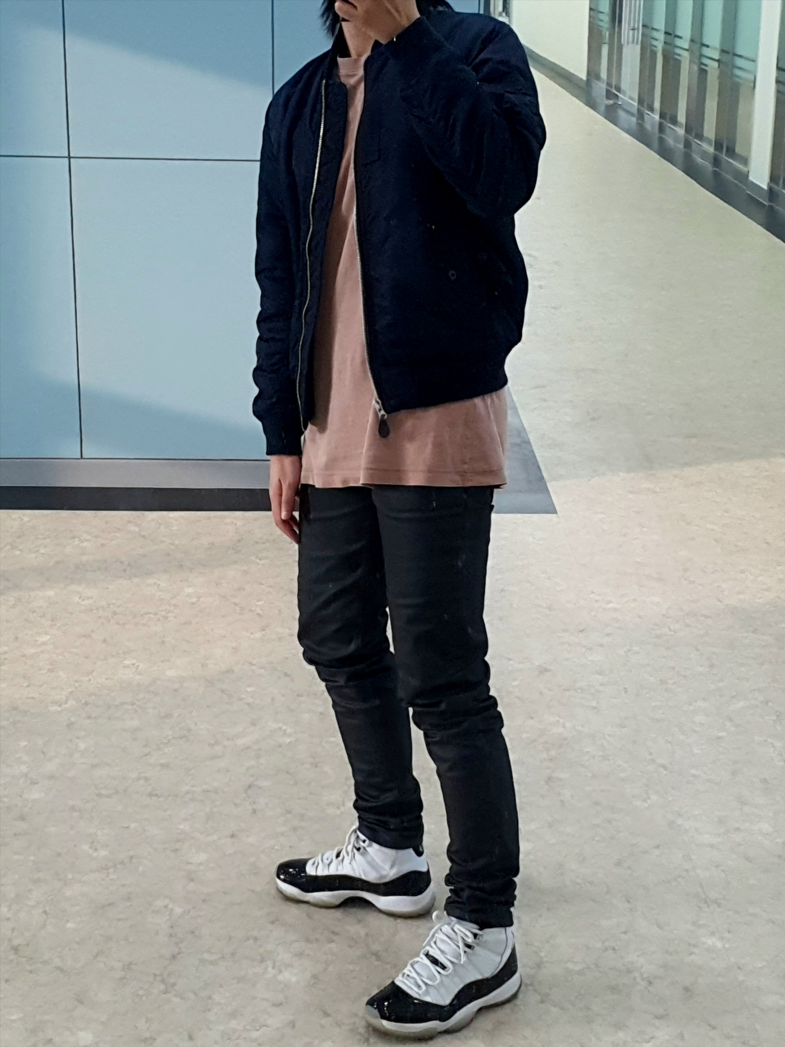 Jordan 11 Retro Concord 2018 착용 스타일