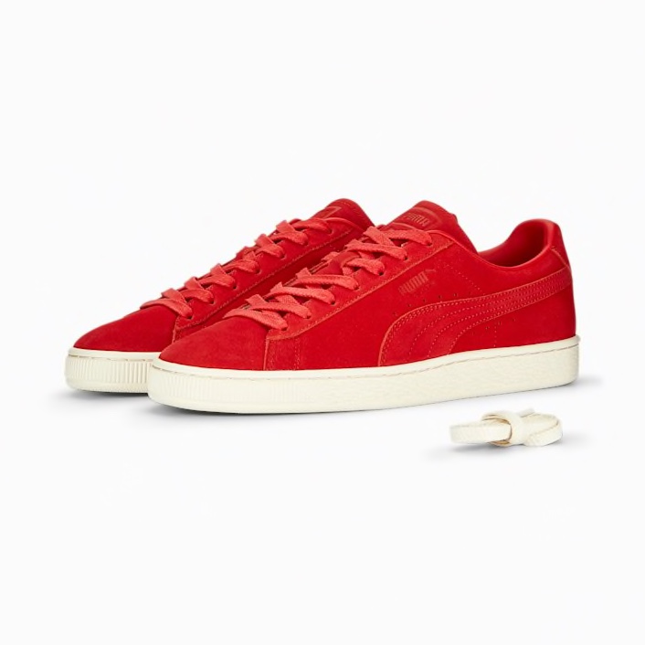 Puma Suede Classic 75th Anniversary Red 착용 스타일 - 1