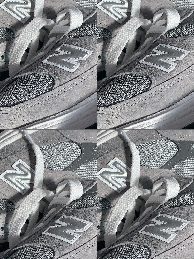 New Balance 993 Made in USA Grey - D Standard 착용 스타일 - 3