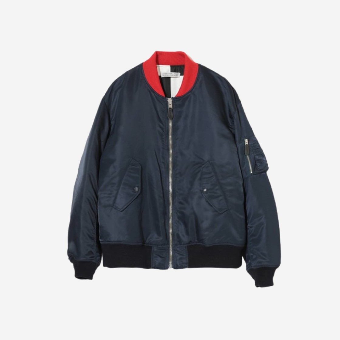 (W) Undercover x Fragment UC2C1207-2 Reversible MA-1 Jacket Navy 상세 이미지 1