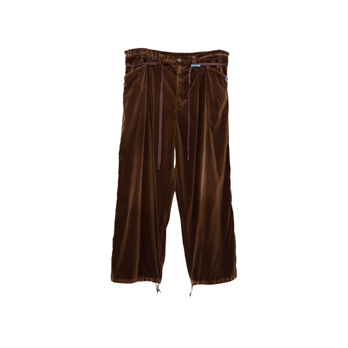 Maison Mihara Yasuhiro Cotton Velveteen Pants Brown 상세 이미지 1