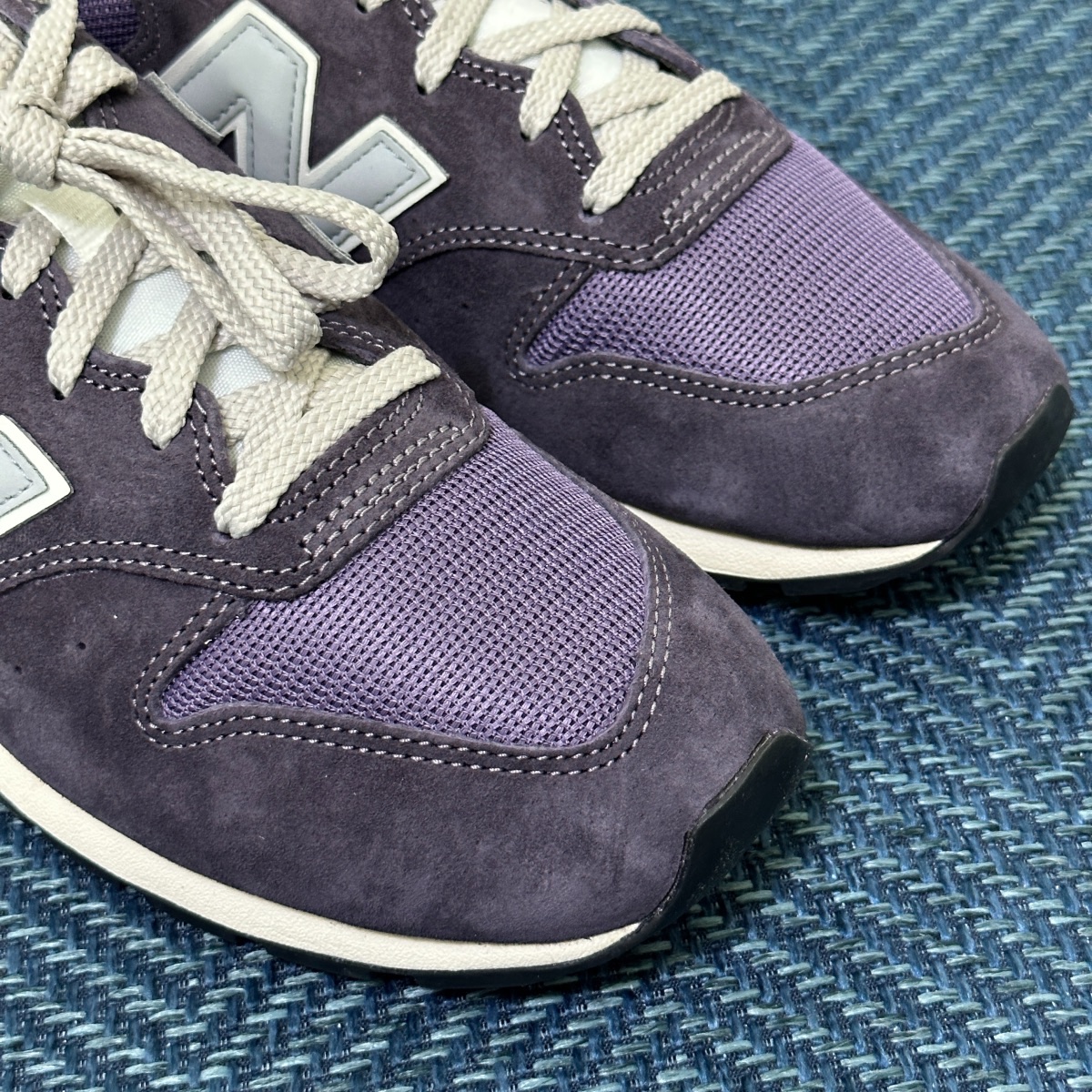 New Balance 996 Purple 착용 스타일 - 8