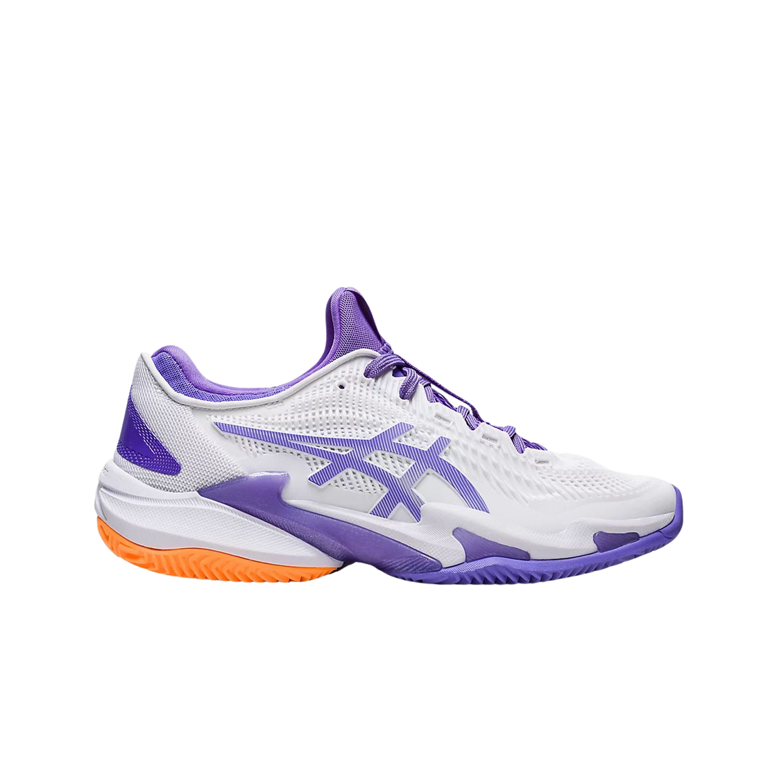 (W) Asics Court FF 3 Clay White Amethyst 상세 이미지 1