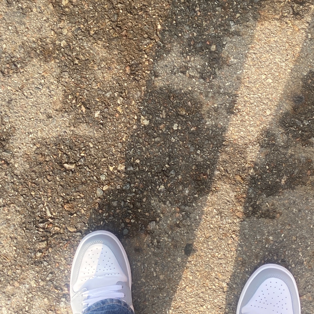 (W) Jordan 1 Low White Wolf Grey 착용 스타일
