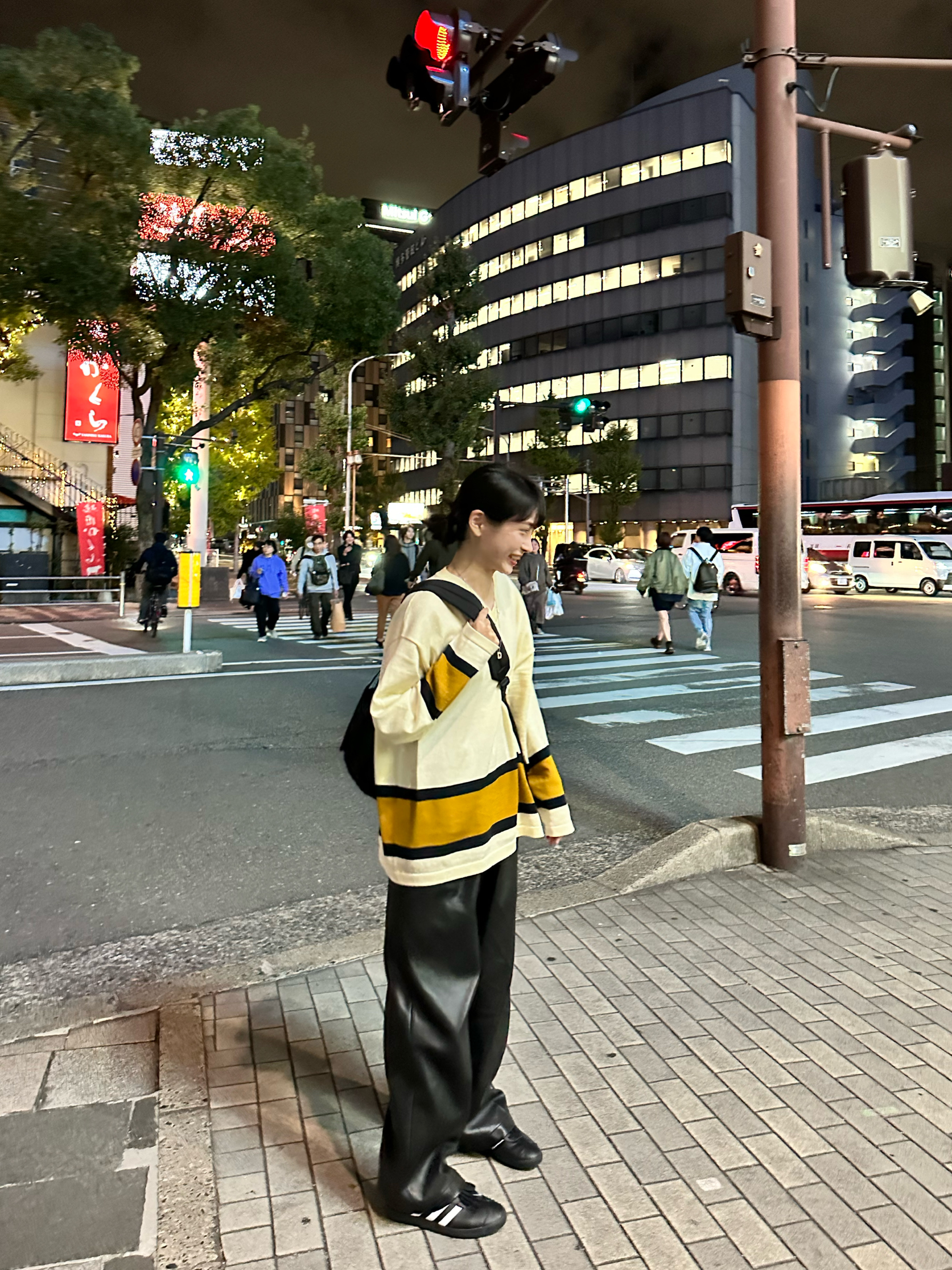 Stussy Hockey Sweater Natural 착용 스타일 - 3