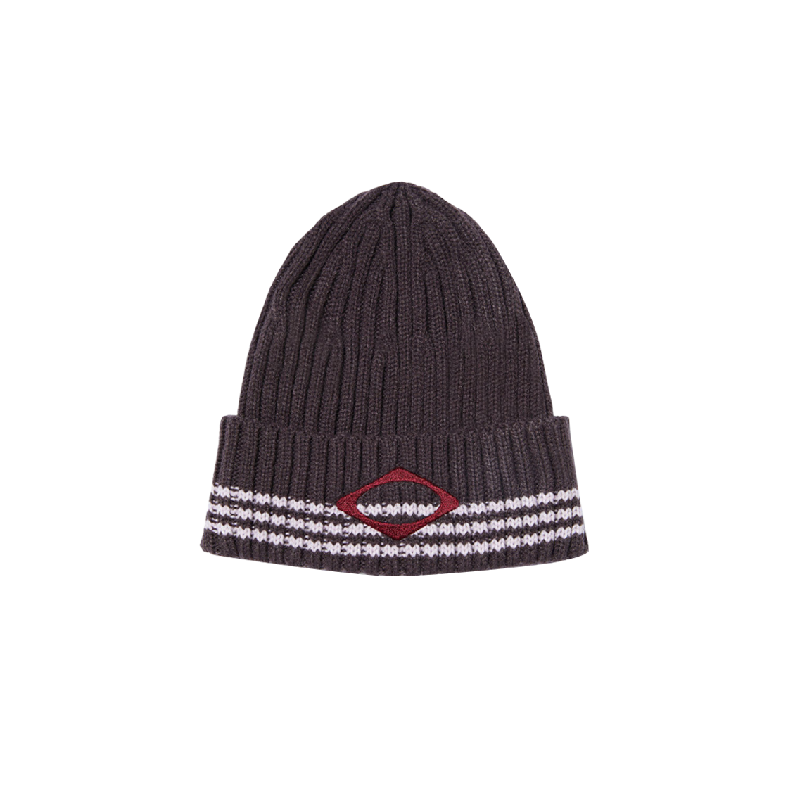 (W) Mischief Rhombus Beanie Brown 상세 이미지 1