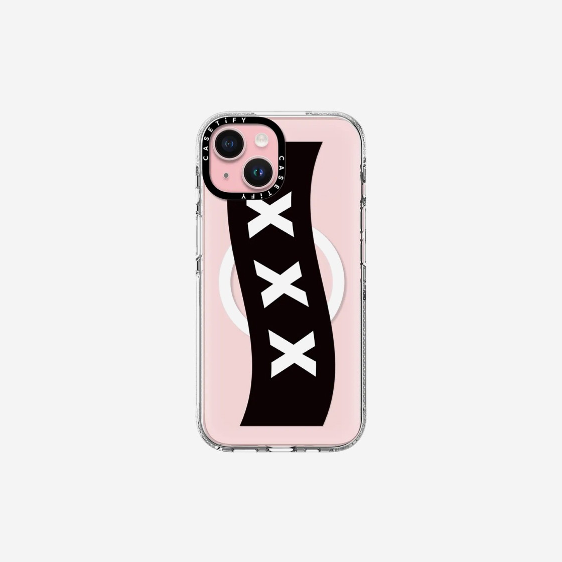 Casetify x Fragment x God Selection XXX Box Logo Black iphone Magsafe Case Clear 상세 이미지 3