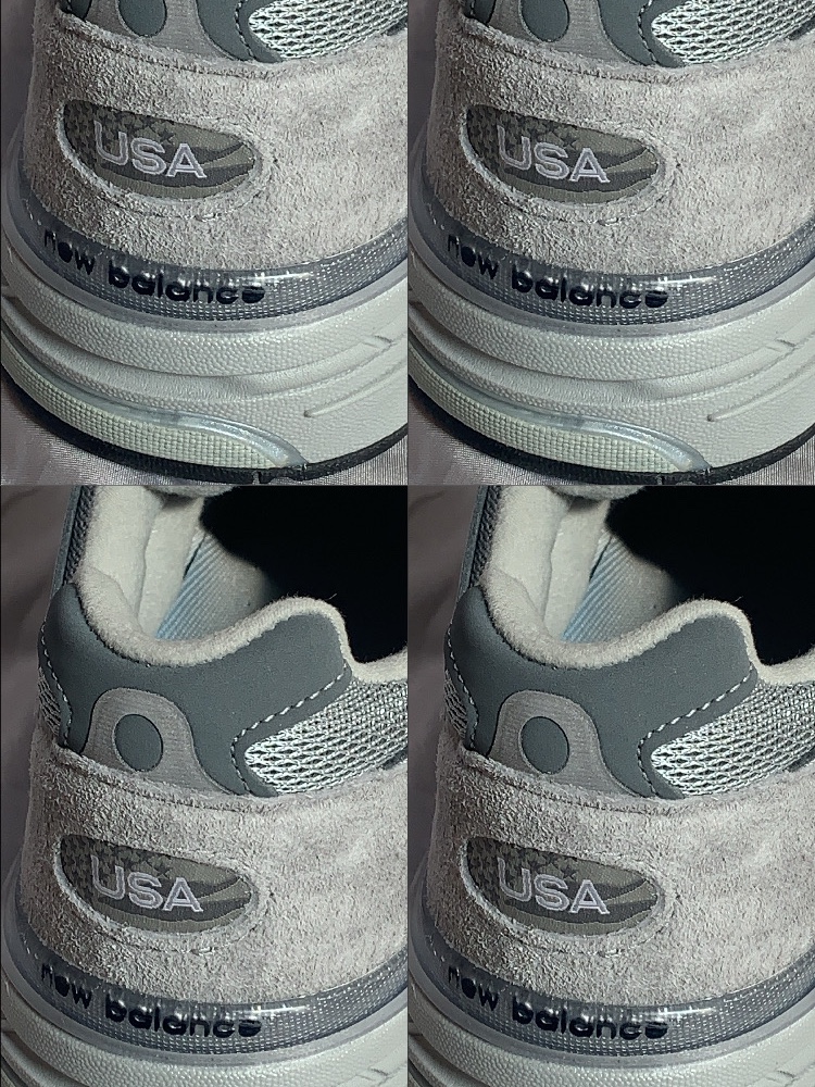 New Balance 993 Made in USA Grey - D Standard 착용 스타일 - 2