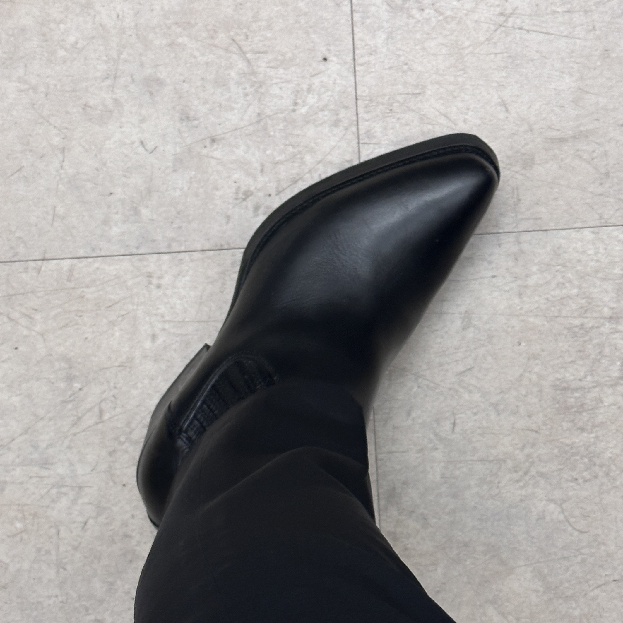 Our Legacy Cuban Boot Black 착용 스타일
