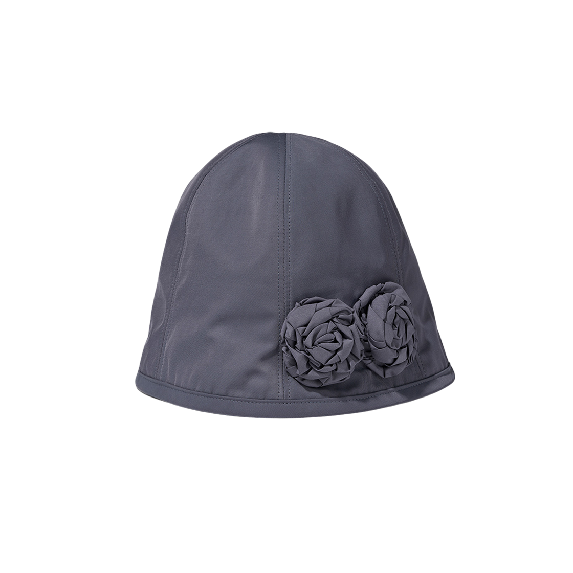 (W) Mischief Flower Corsage Clochet Hat Greyish Blue 상세 이미지 1