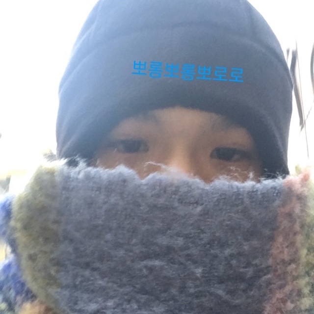 The North Face Fleece Earmuff Beanie Black 착용 스타일