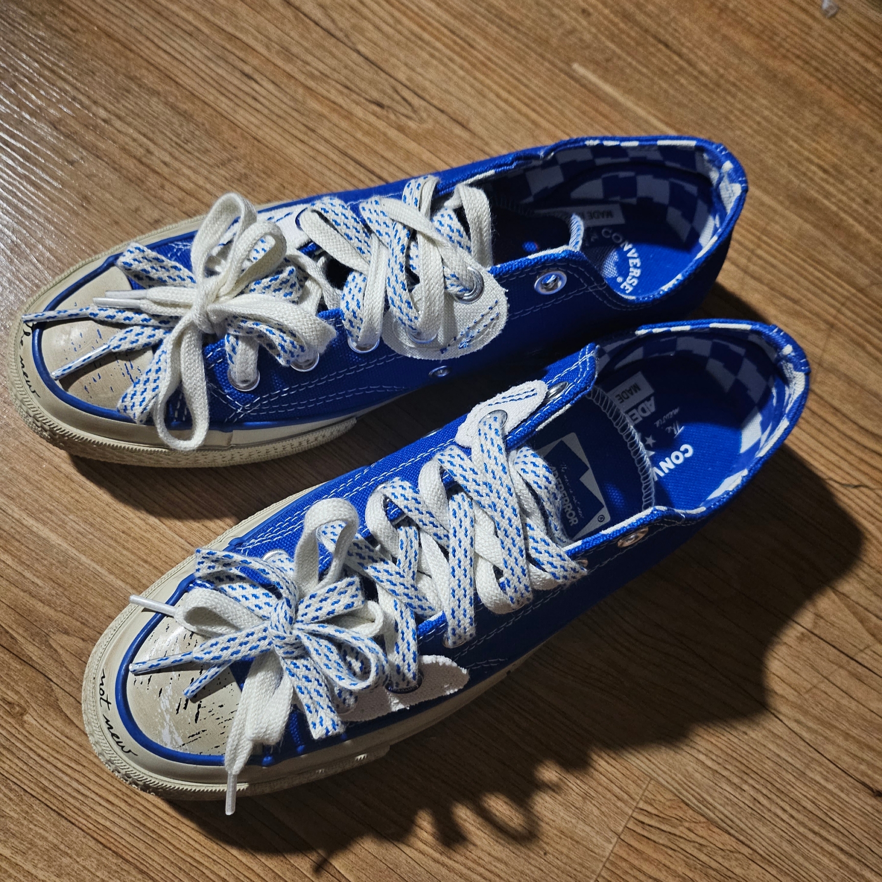 Converse x Ader Error Chuck 70 Ox Imperial Blue 착용 스타일
