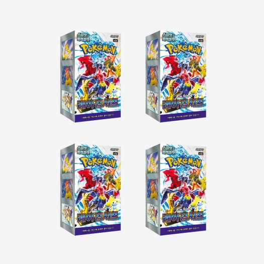포켓몬 카드 게임 스칼렛 & 바이올렛 강화 확장팩 레이징서프 4박스 (총 120팩)