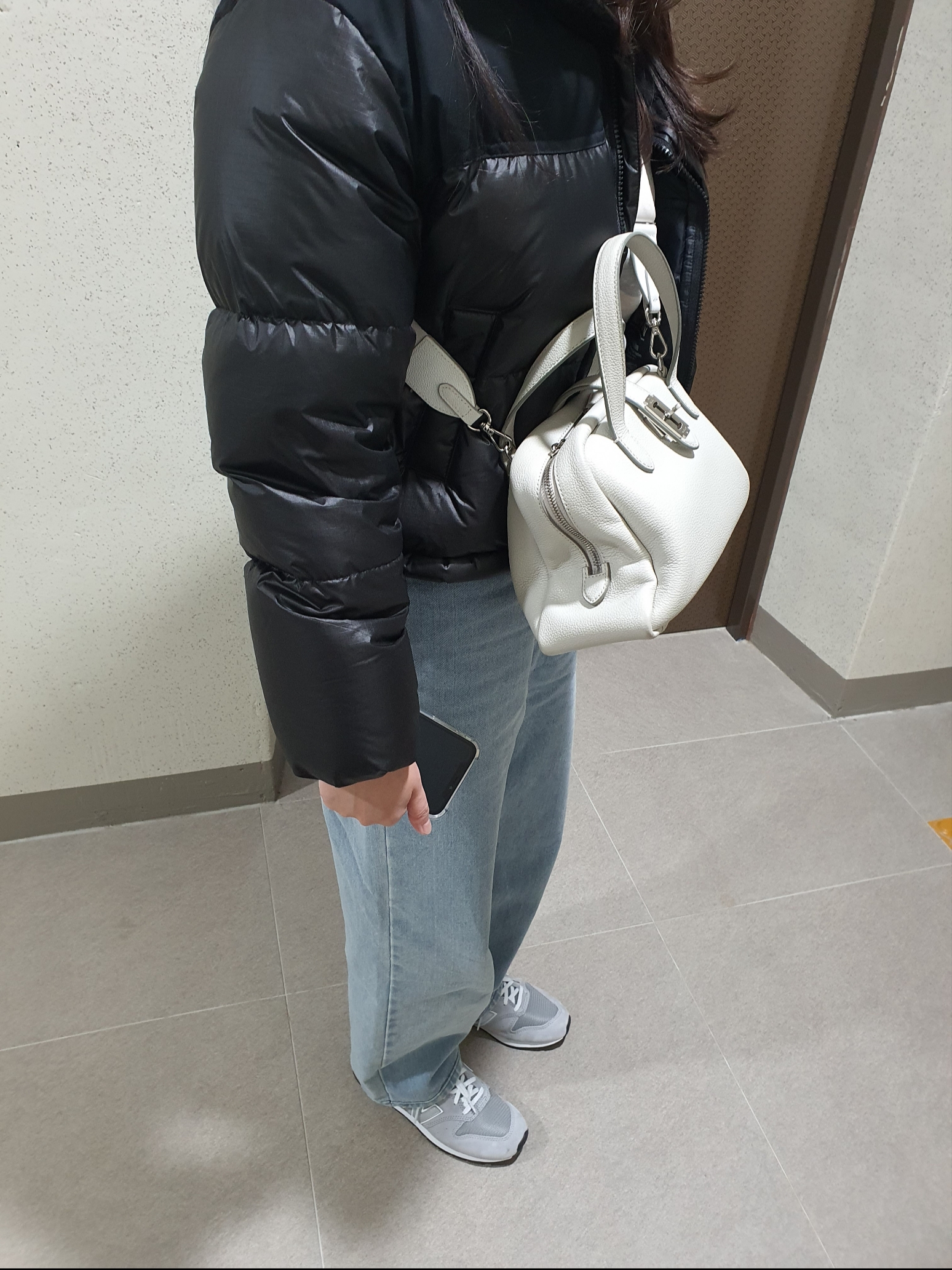 New Balance 996 Grey, (W) The North Face White Label Novelty Nuptse Down Jacket Black 착용 스타일