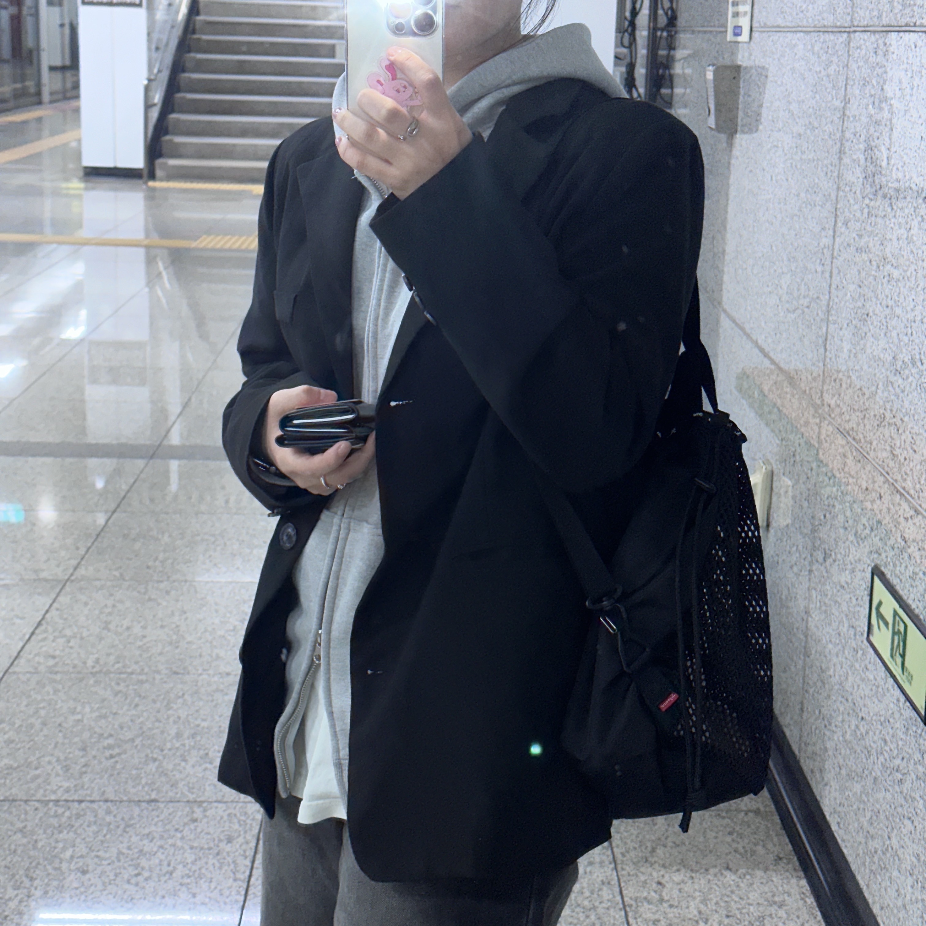 Supreme Mesh Small Backpack Black - 23SS, Nike Air Force 1 '07 Low White ์ฐฉ์ฉ ์คํ์ผ - 3