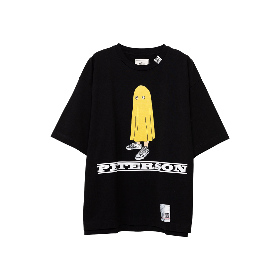 Maison Mihara Yasuhiro Peterson Printed T-Shirt Black 상세 이미지 1