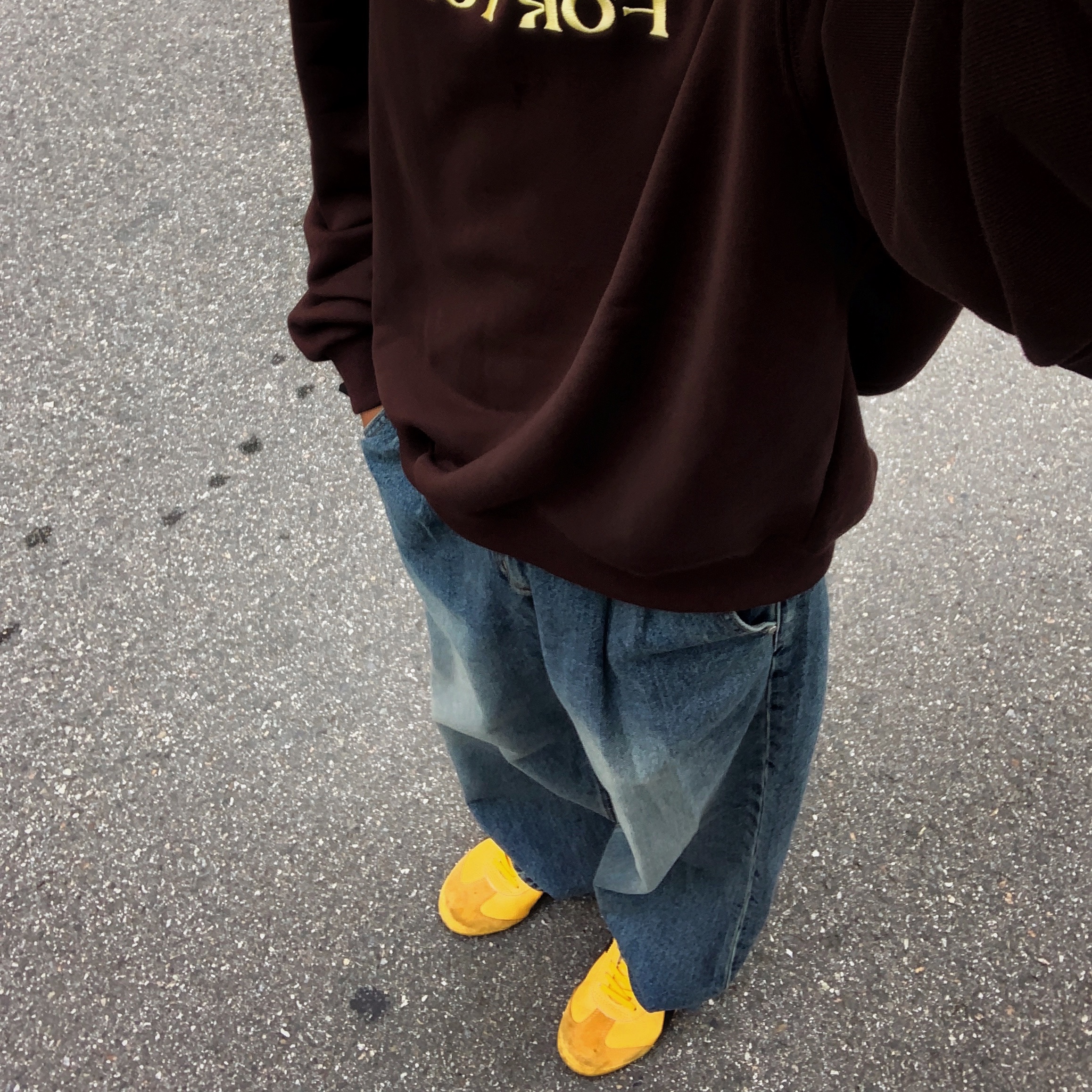 Onitsuka Tiger Mexico 66 Yellow Black 착용 스타일