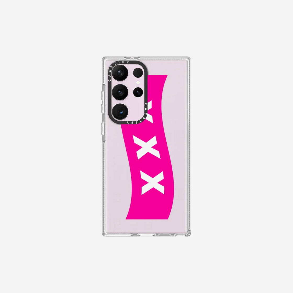 Casetify x Fragment x God Selection XXX Box Logo Pink Galaxy Case Clear 상세 이미지 3