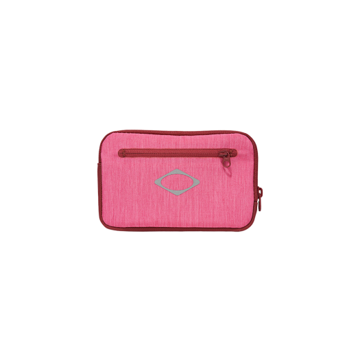 【MISCHIEF】 RHOMBUS FLAT POUCH_PINK/RED Mischief Rhombus Flat STYLE | KREAM