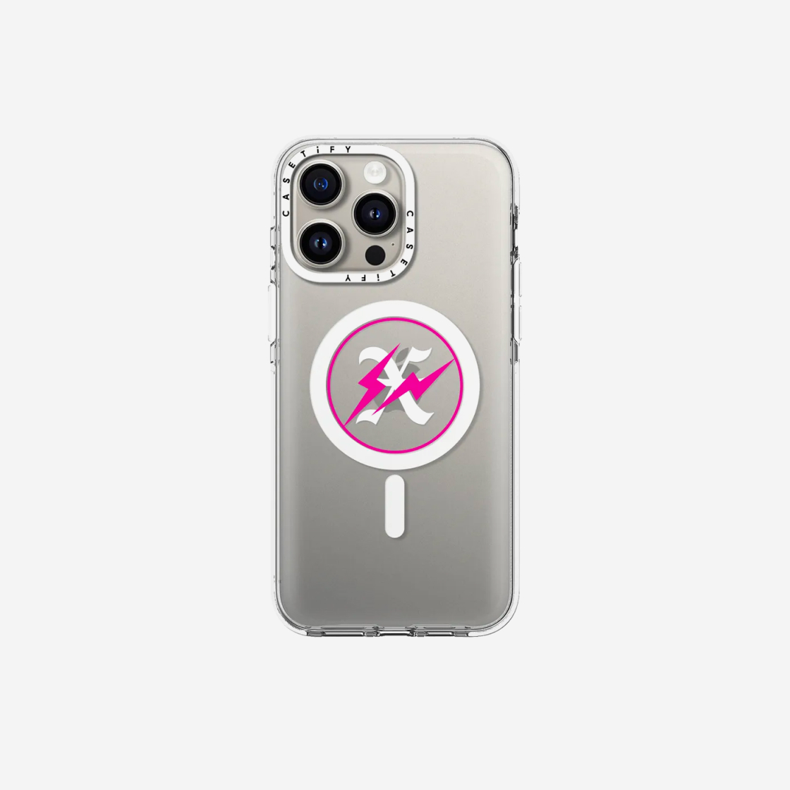 케이스티파이 x 프라그먼트 x 갓 셀렉션 XXX 10주년 로고 블랙 아이폰 