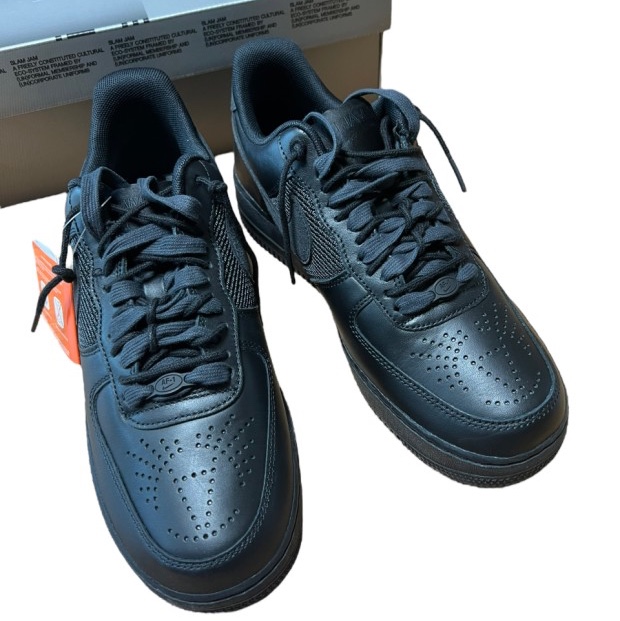 Nike x Slam Jam Air Force 1 Low SP Black Off Noir 착용 스타일