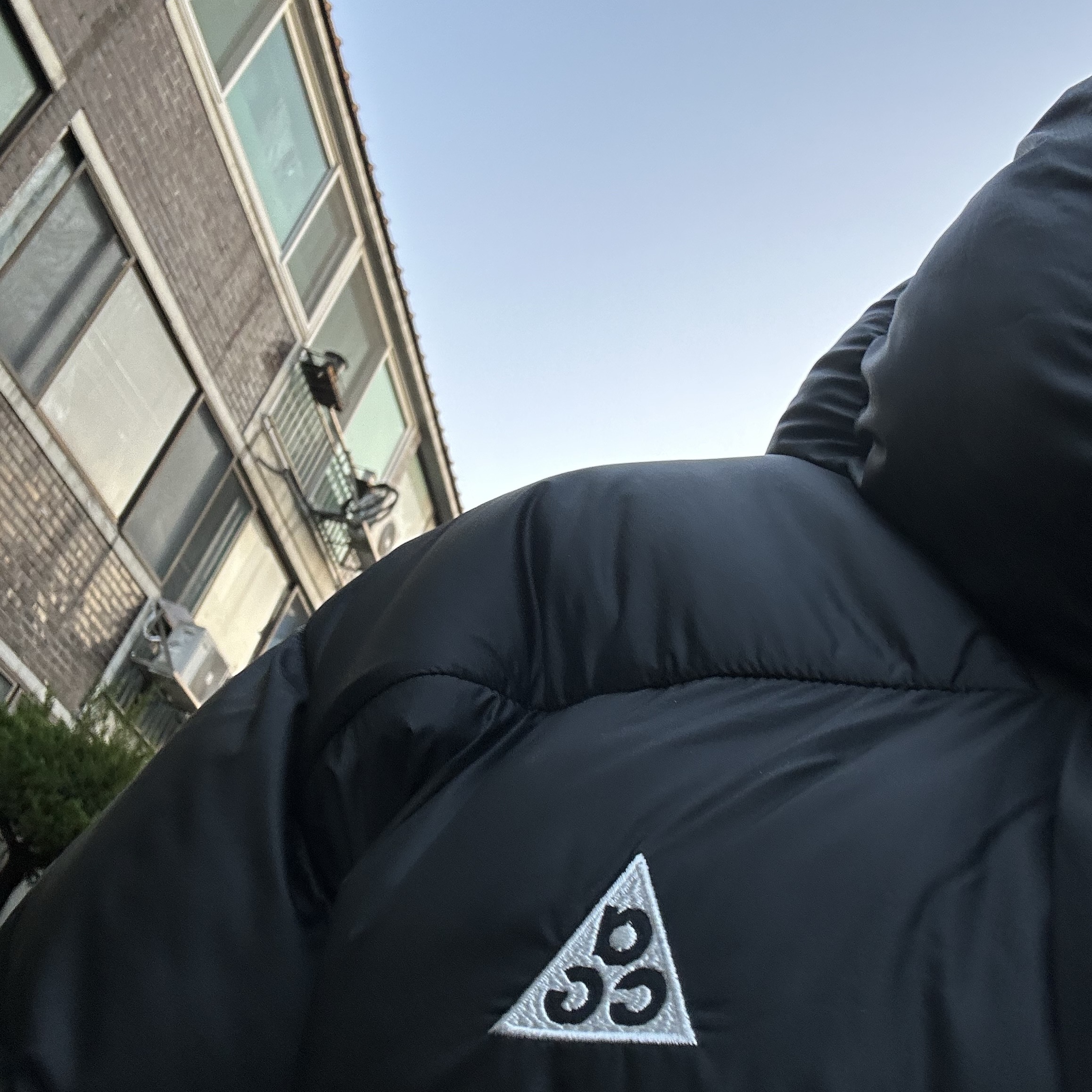 Nike ACG Therma-Fit ADV Lunar Lake Puffer Jacket Black - Asia 착용 스타일