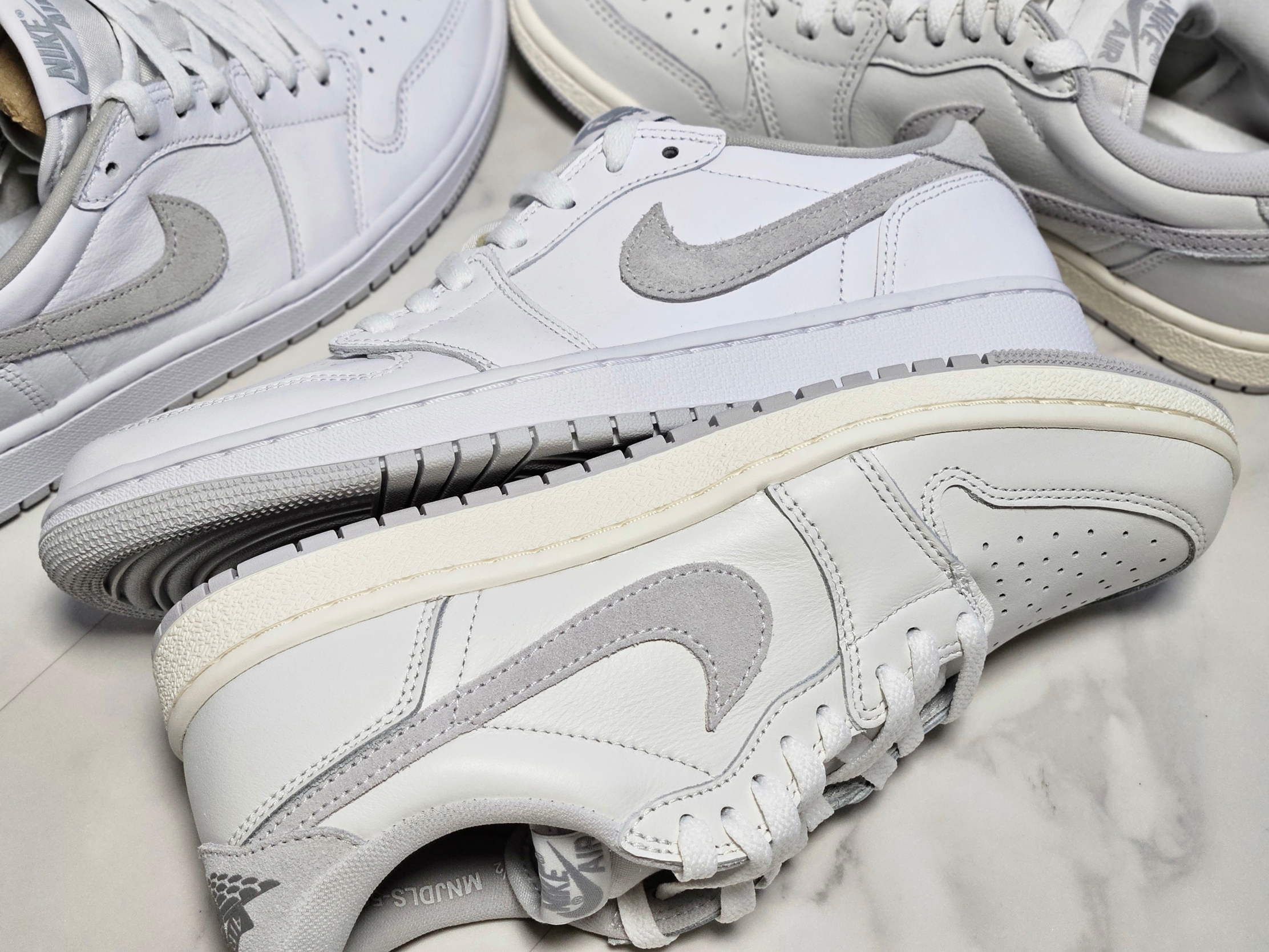 Jordan 1 Low 85 Neutral Grey 착용 스타일 - 3