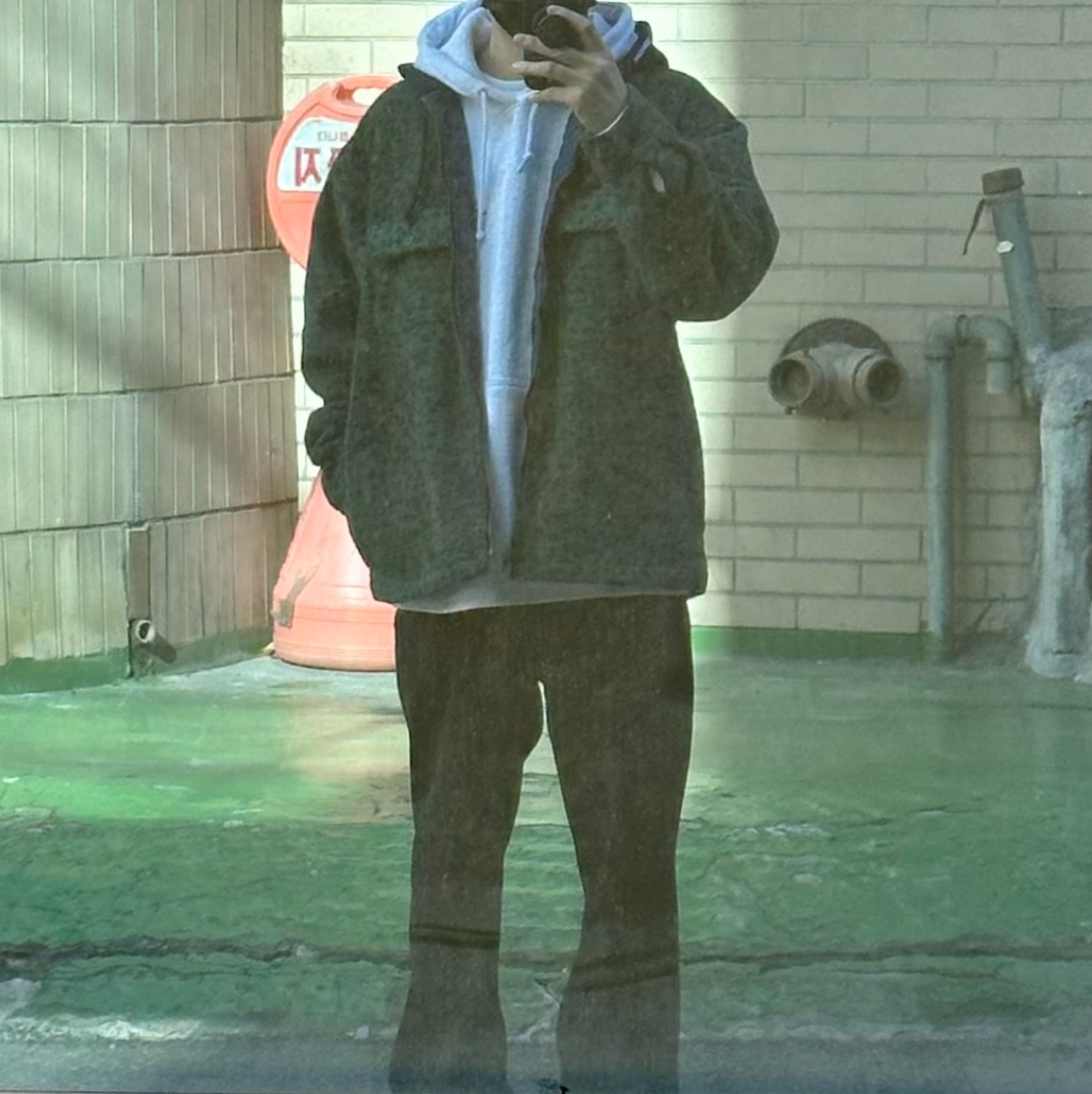 Supreme Fleece Zip Up Hooded Shirt Teal Leopard - 23FW 착용 스타일 - 1