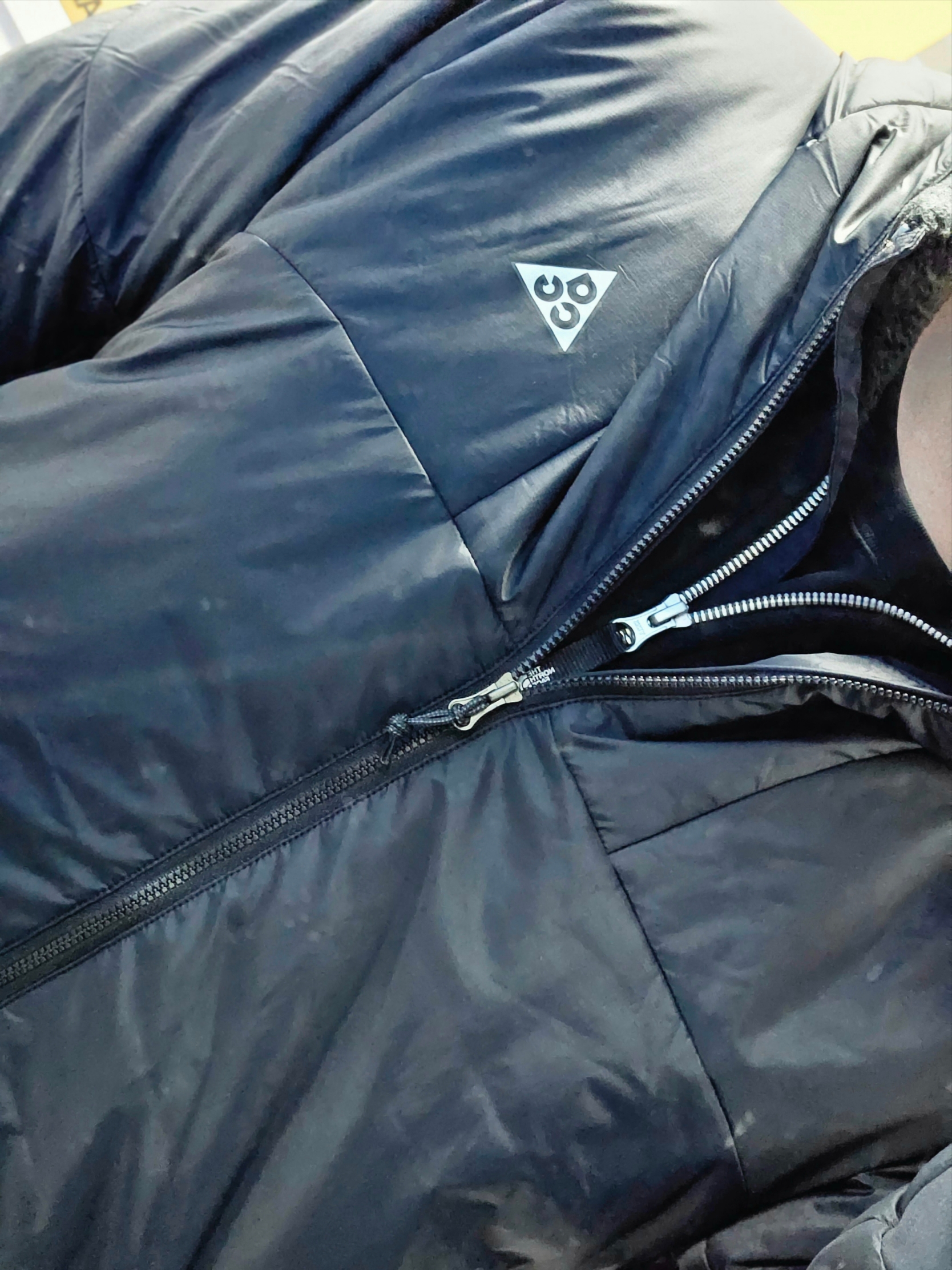 Nike ACG Therma-Fit ADV Rope De Dope Full Zip Jacket Black Summit White - Asia 착용 스타일 - 4
