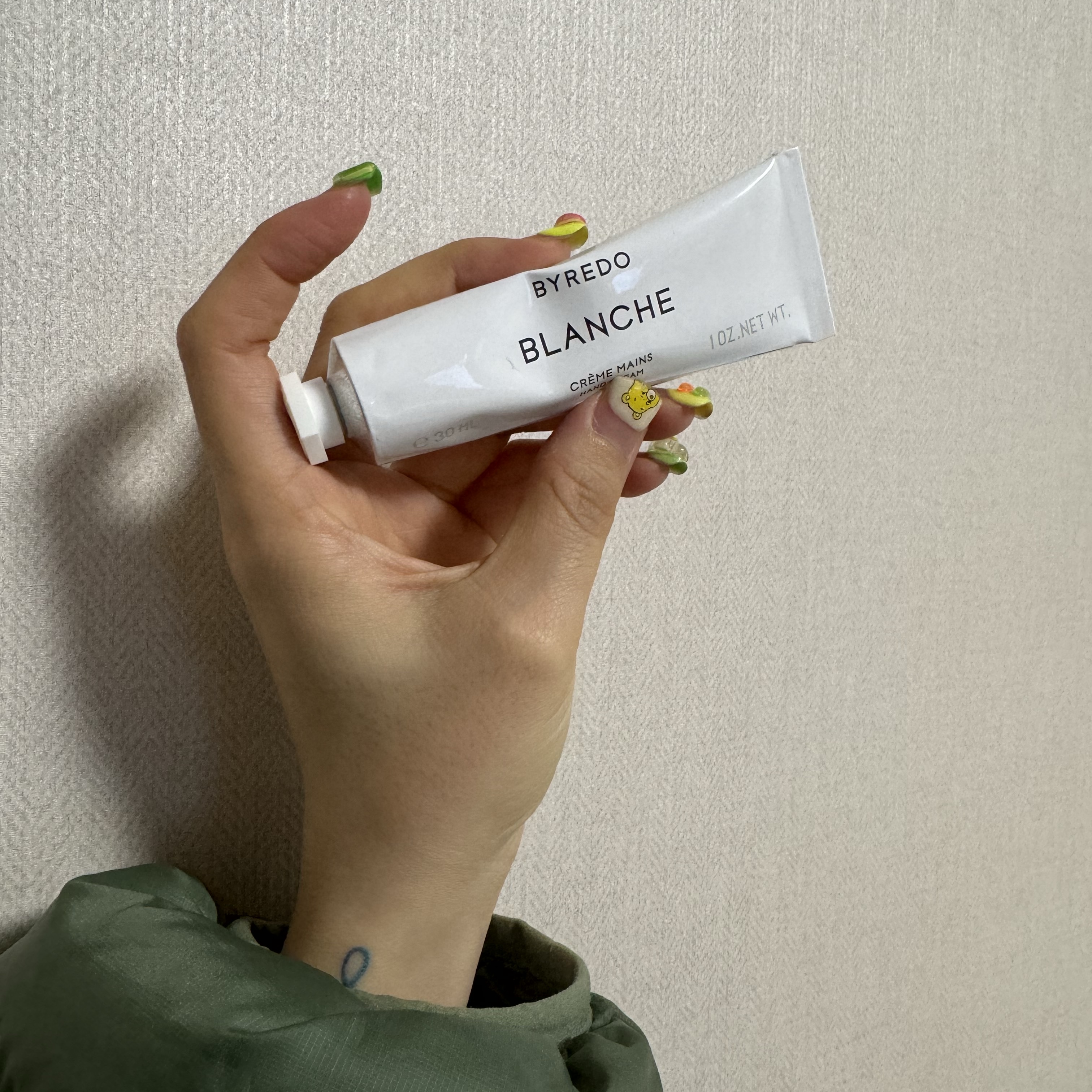 Byredo Blanche Hand Cream 30ml 착용 스타일