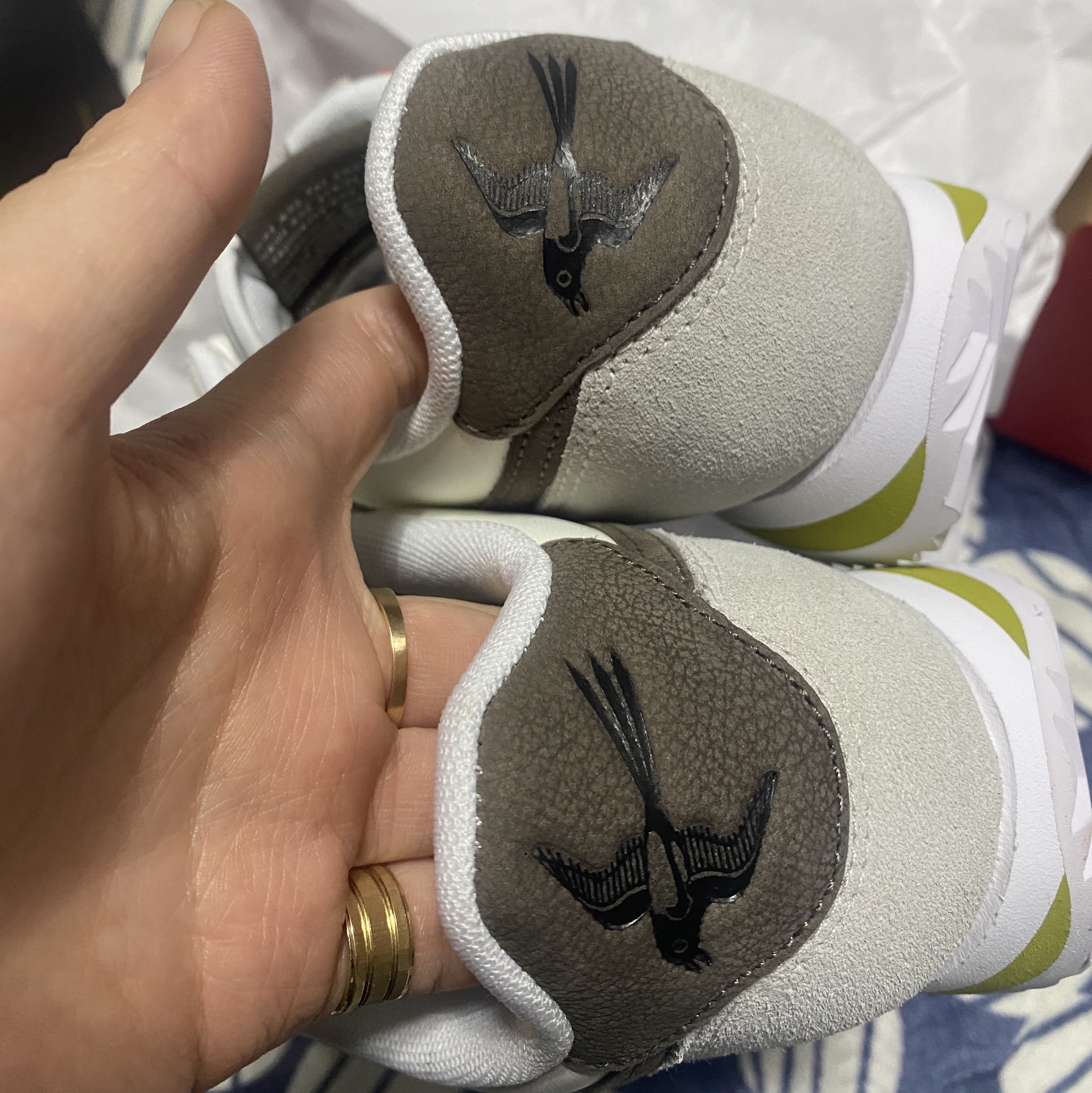 (W) Nike Cortez 23 Kkachi 착용 스타일 - 1