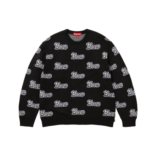 슈프림 블로우 스웨터 블랙 - 23FW