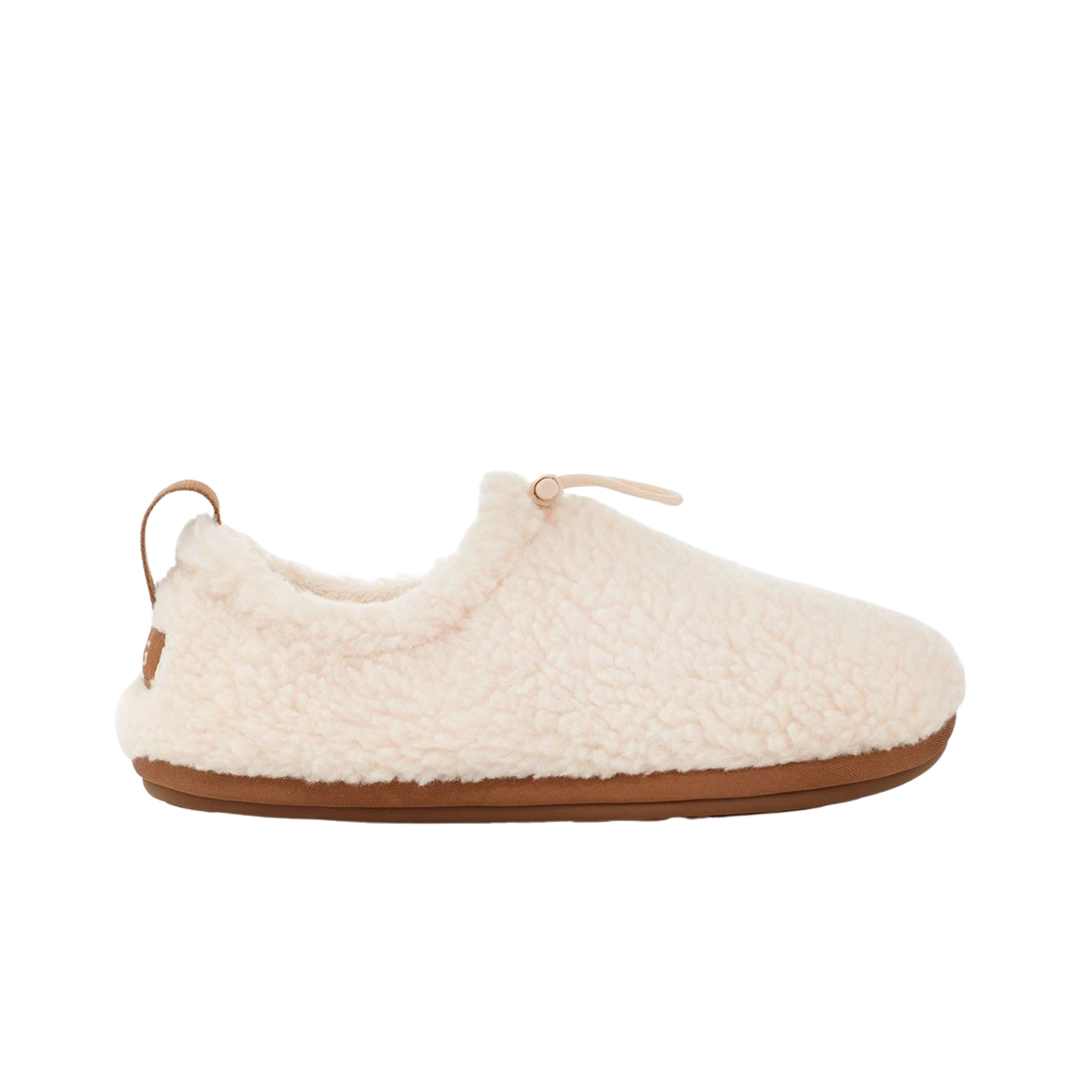 (W) UGG Plushy Slipper Natural Chestnut 상세 이미지 1