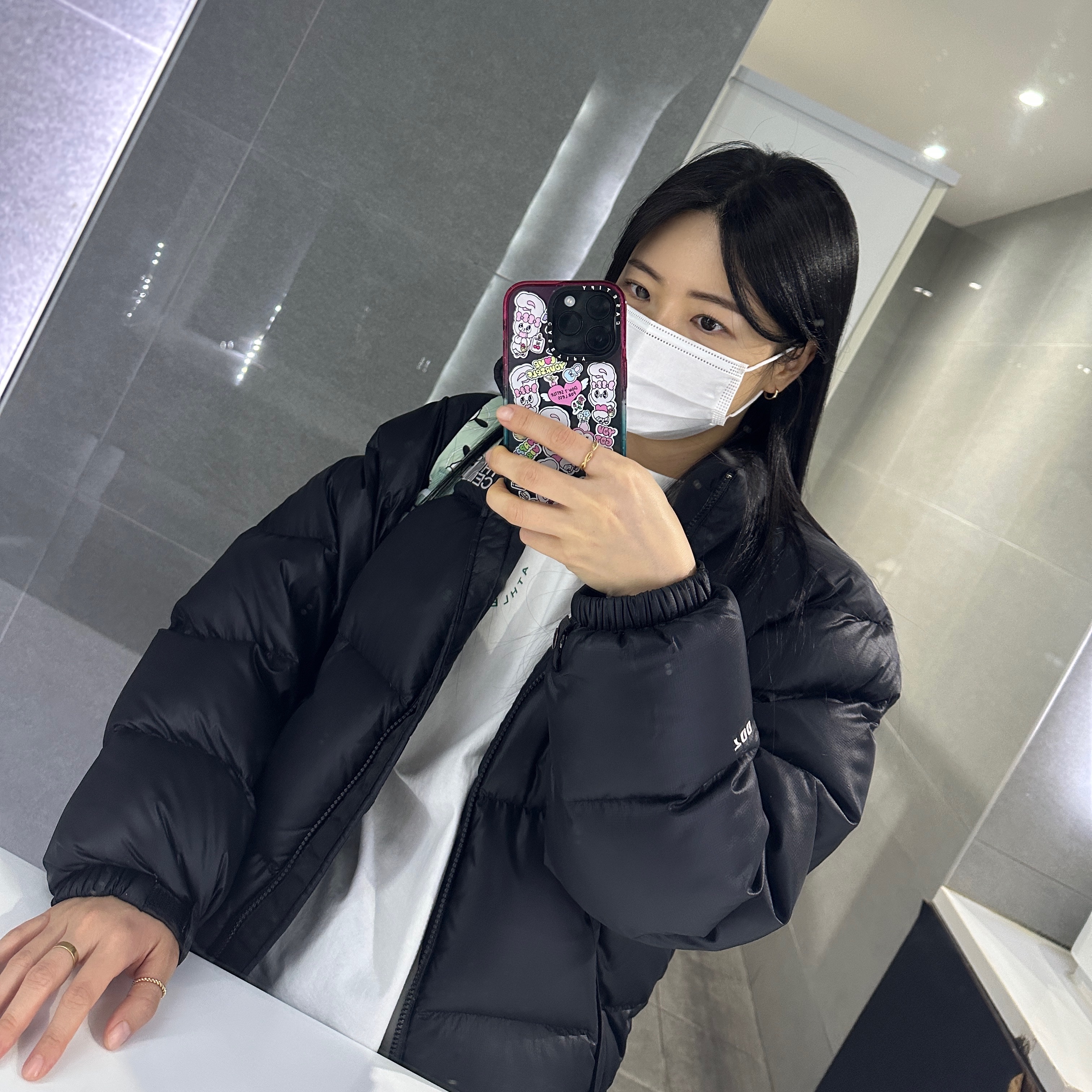 The North Face 1996 Retro Nuptse Down Jacket TNF Black, The North Face 1996 Retro Nuptse Jacket Black 착용 스타일