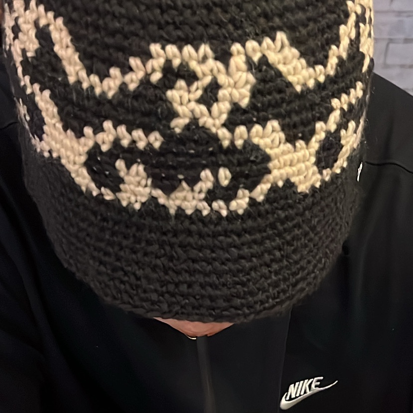 Stussy SS Knit Bucket Hat Black 착용 스타일