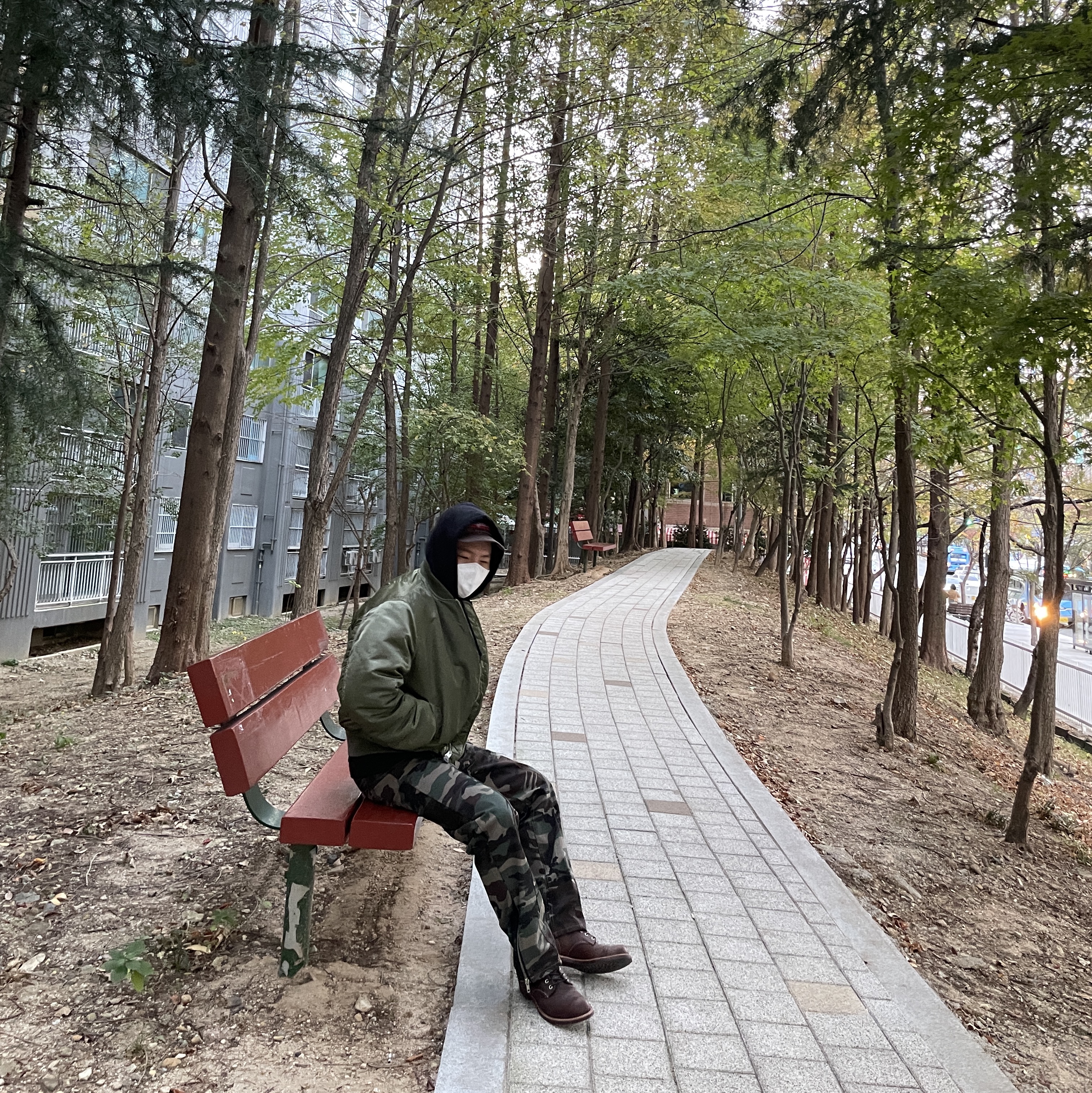 IAB Studio x Alpha Industries MA-1 Jacket Khaki, Supreme Suede Camp Cap Brown - 23SS 착용 스타일