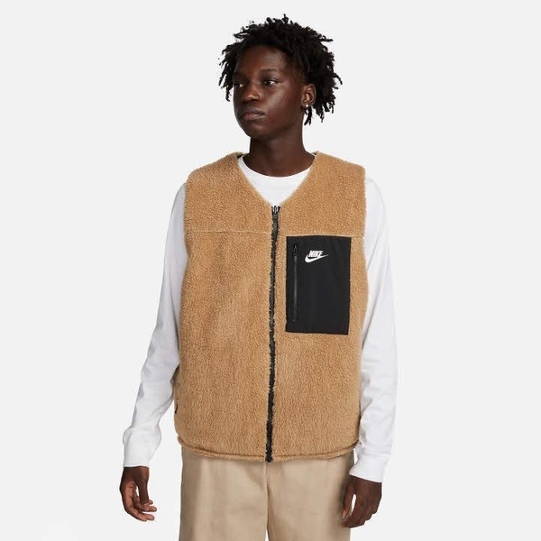 Nike Club+ Reversible Winterized Vest Dark Driftwood - US/EU 착용 스타일 - 2