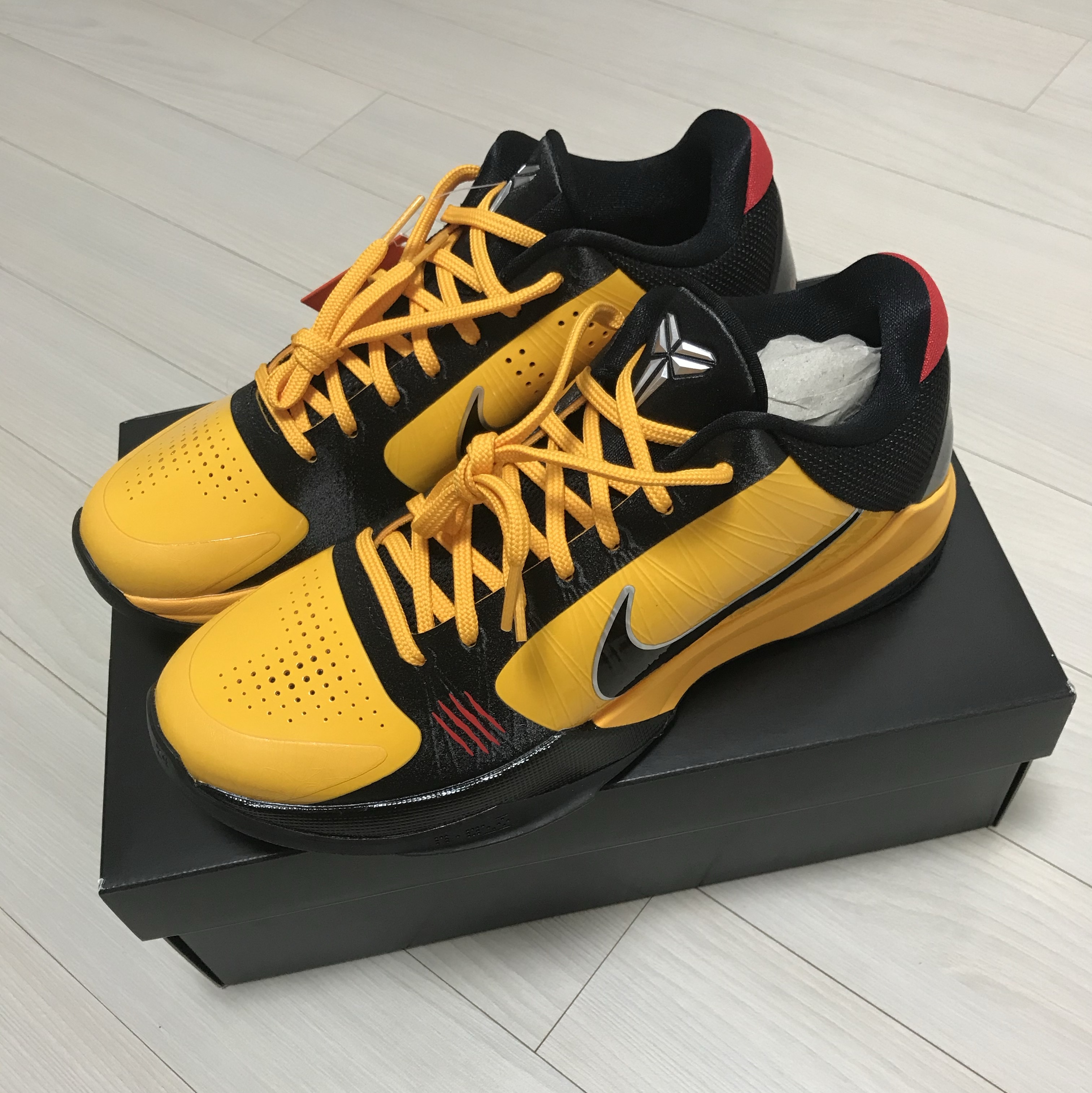 Nike Kobe 5 Protro Bruce Lee 착용 스타일